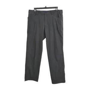 Lululemon ABC Slim Fit 5 Pocket Warpstreme Pant 34x29 Charcoal Athleisure